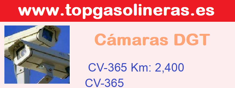 Incidencias Carretera CV-365 