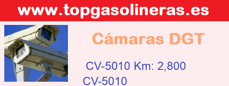 Incidencias Carretera CV-5010 