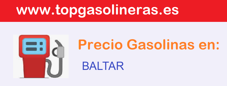 Gasolineras en  baltar