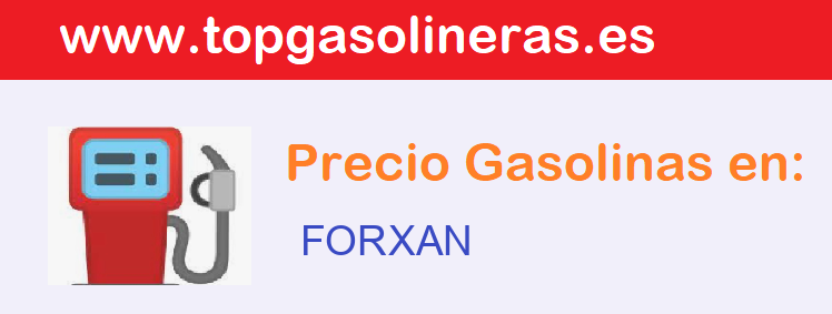 Gasolineras en  forxan