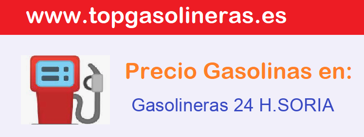 Gasolineras 24 horas   