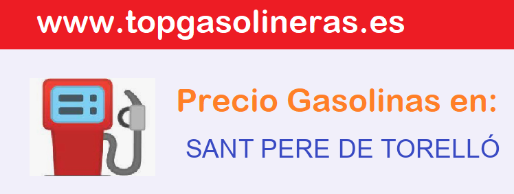 Gasolineras en  sant-pere-de-torello
